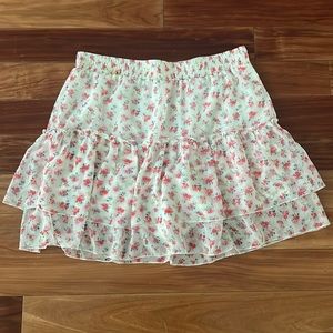 Abercrombie Kids Girls Spring Floral Skirt